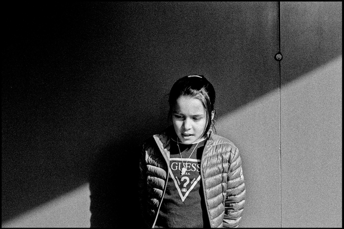 Black and White portrait taken with the Leica M2 equipped with the 50mm f/2 Summicron and loaded with a roll of Ilford HP5